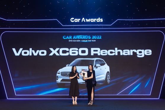 Volvo XC60 Recharge đoạt giải “Ô tô của năm 2022”
